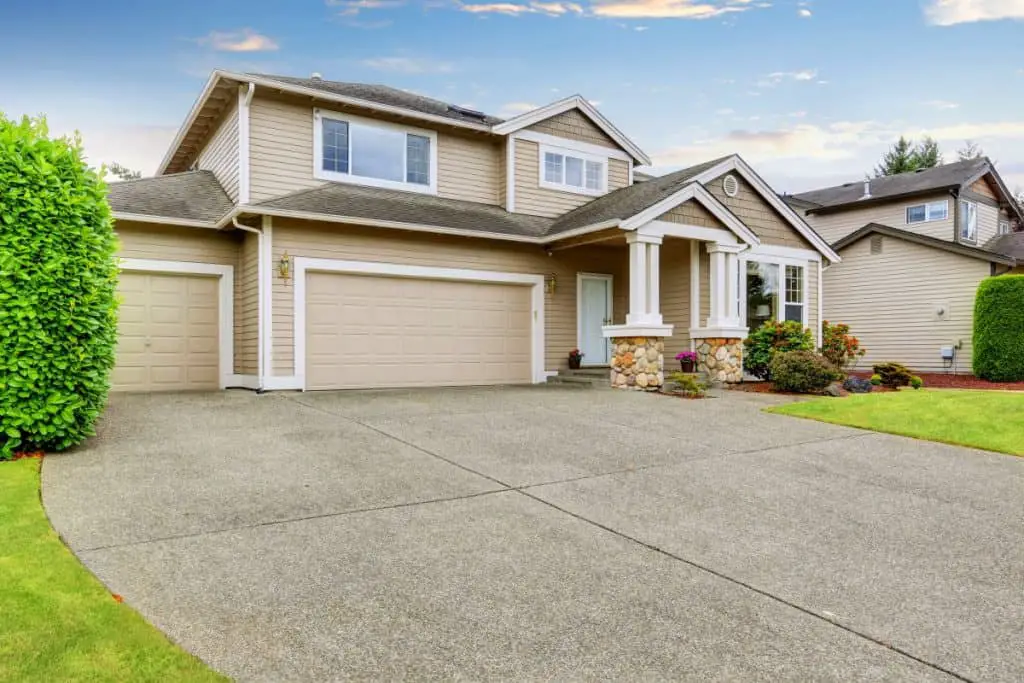 DIY concrete driveway