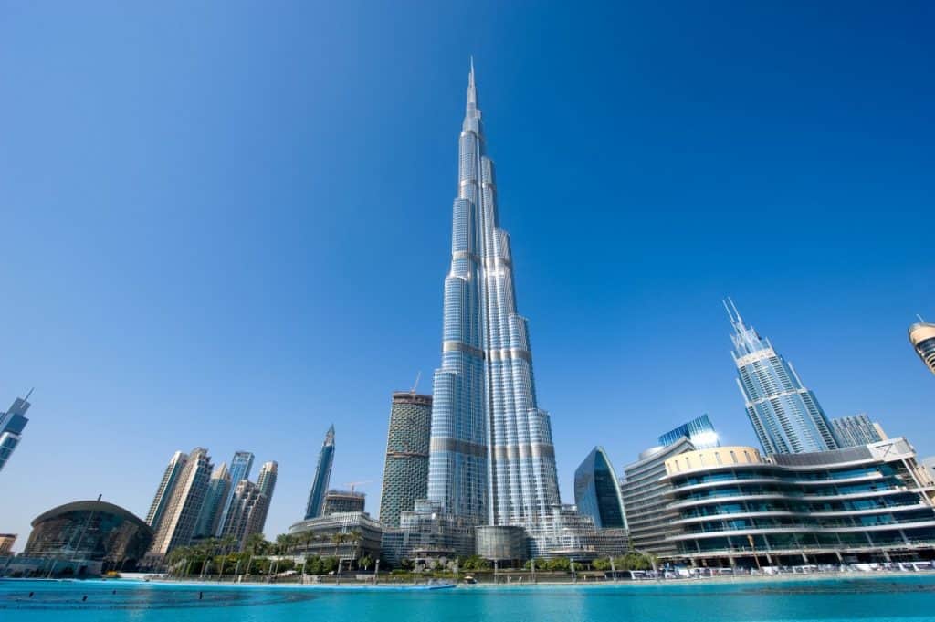 Burj Khalifa in Dubai