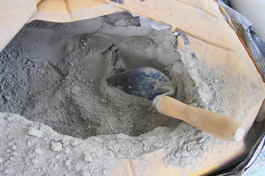 Concrete powder