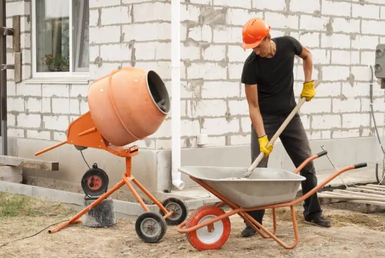How to Mix Large Quantities of Concrete (On the cheap!)