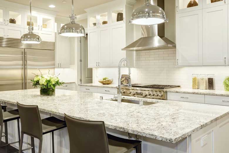 Expensive granite countertop