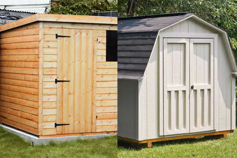 Wood vs concrete shed foundation