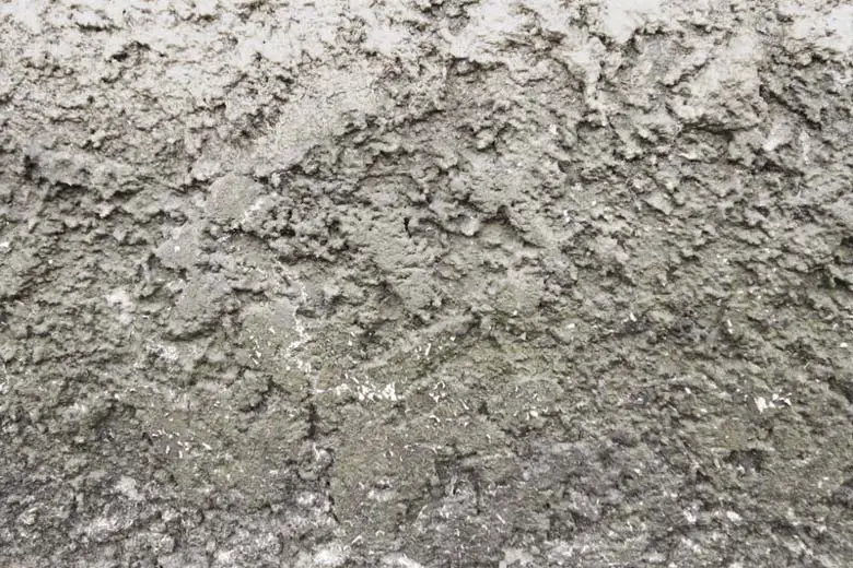 Rocky concrete